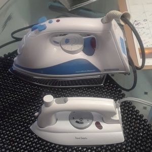 Antique travel iron